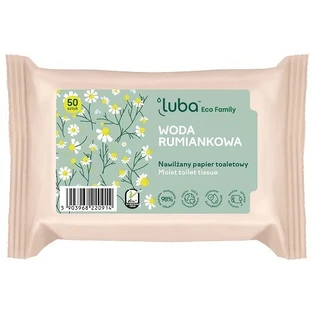 Влажная туалетная бумага Luba - болиголов 50 шт