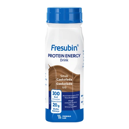 Протеїновий енергетичний напій Fresubin Protein Energy Drink зі смаком шоколаду, 4 x 200 мл: ціни та характеристики