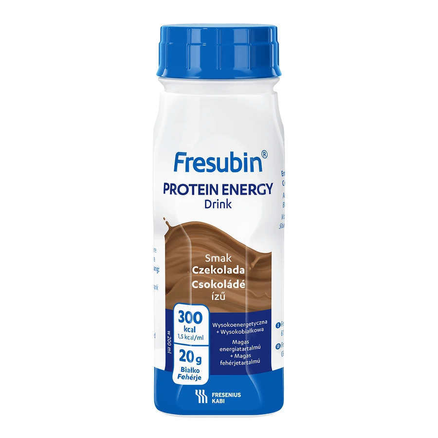 Протеїновий енергетичний напій Fresubin Protein Energy Drink зі смаком шоколаду, 4 x 200 мл: ціни та характеристики