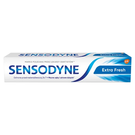 Зубная паста Sensodyne Extra Fresh с фтором, 75 мл: цены и характеристики