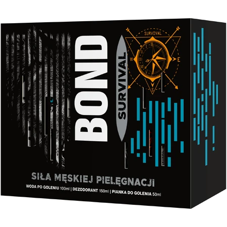 Набор Bond Survival, лосьон после бритья, 100 мл + дезодорант, 150 мл + пена для бритья, 50 мл: цены и характеристики