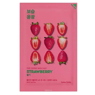 Holika Holika Pure Essence Strawberry Patch Mask, 23 мл