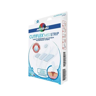 Водонепроницаемые пластыри Cutiflex Strip Master-Aid, 20 шт, Pietrasanta Pharma