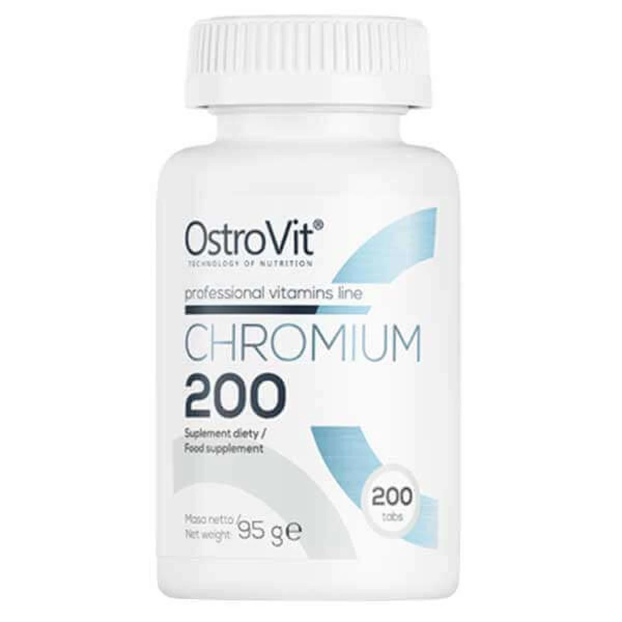 OstroVit Chromium 200, хром 200 мкг, 200 таблеток: цены и характеристики