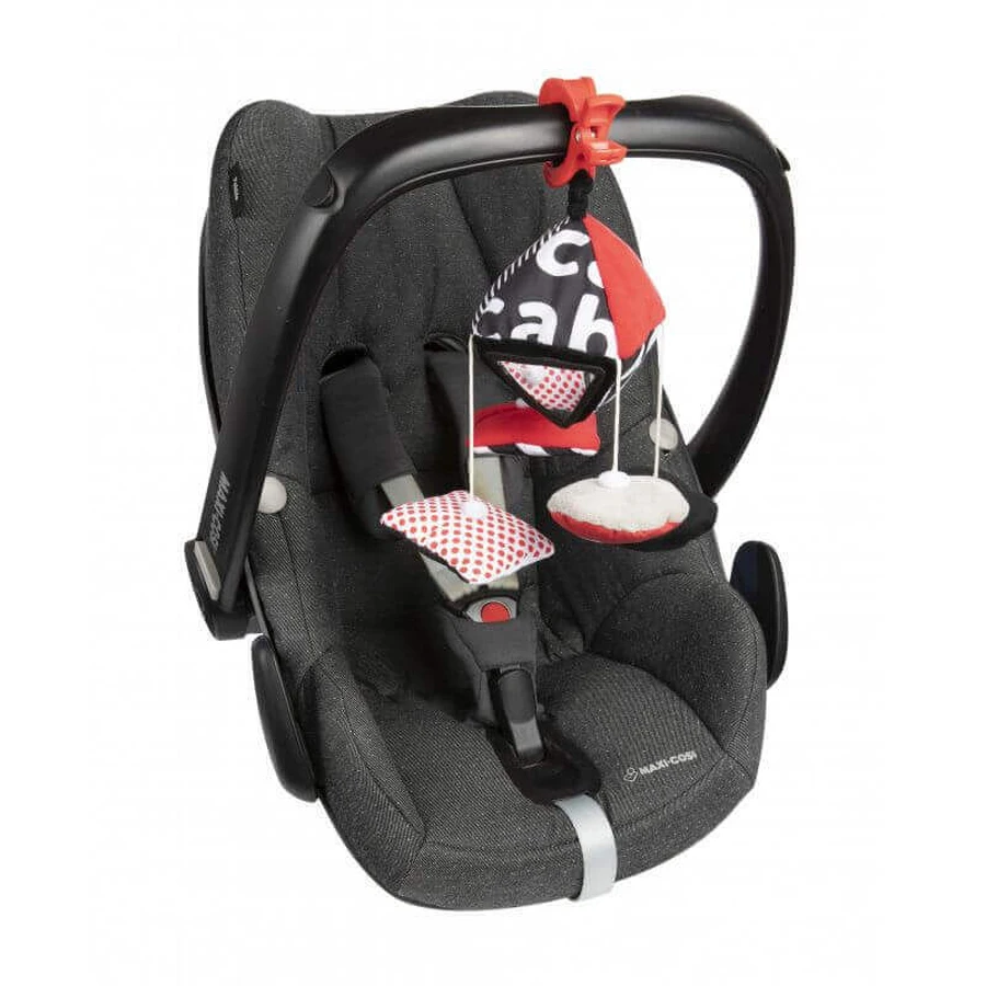 Canpol babies Контрастная подвесная игрушка с сенсорным зажимом: цены и характеристики