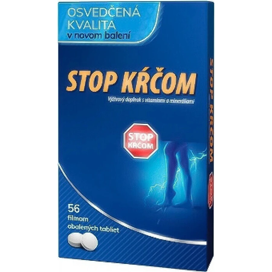 STOP Cramps 1×56 шт, проти спазмів: ціни та характеристики