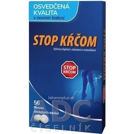 STOP Cramps 1×56 шт, проти спазмів: ціни та характеристики