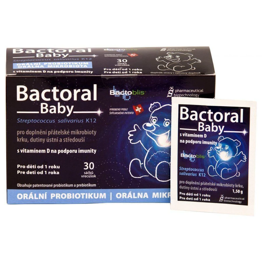 Bactoral Baby с витамином D 30 пакетиков: цены и характеристики
