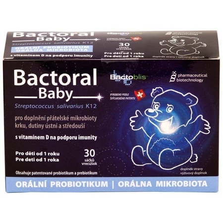 Bactoral Baby с витамином D 30 пакетиков: цены и характеристики