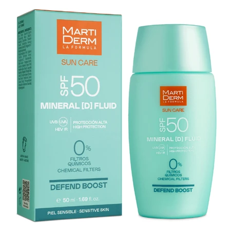 MartiDerm Sun Care Mineral D, минеральный флюид для лица с солнцезащитным фильтром SPF 50, 50 мл: цены и характеристики