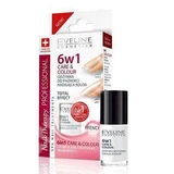 Care & Colour Nail Therapy 6ОN1 - френч, 5 мл, Eveline Cosmetics