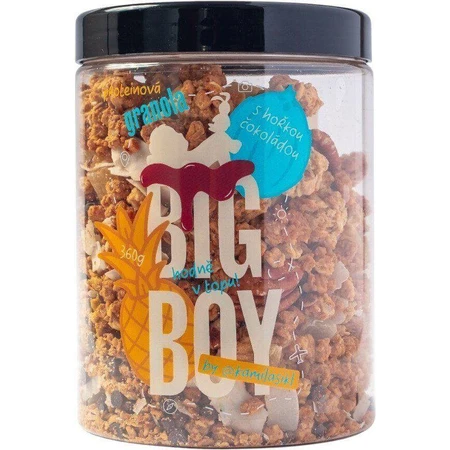 Big Boy ® Protein granola with bitter chocolate by @kamilasikl Eko variant 360 g: цены и характеристики