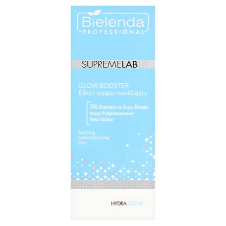 Bielenda Professional SupremeLAB Hydra Glow, заспокійливий і зволожуючий еліксир-бустер сяйва, 30 мл: ціни та характеристики