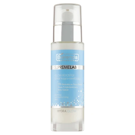 Bielenda Professional SupremeLAB Hydra Glow, заспокійливий і зволожуючий еліксир-бустер сяйва, 30 мл: ціни та характеристики