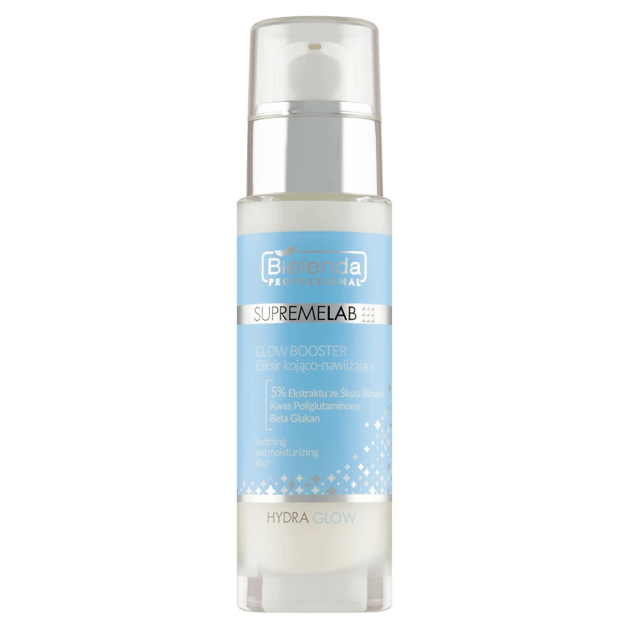 Bielenda Professional SupremeLAB Hydra Glow, заспокійливий і зволожуючий еліксир-бустер сяйва, 30 мл: ціни та характеристики