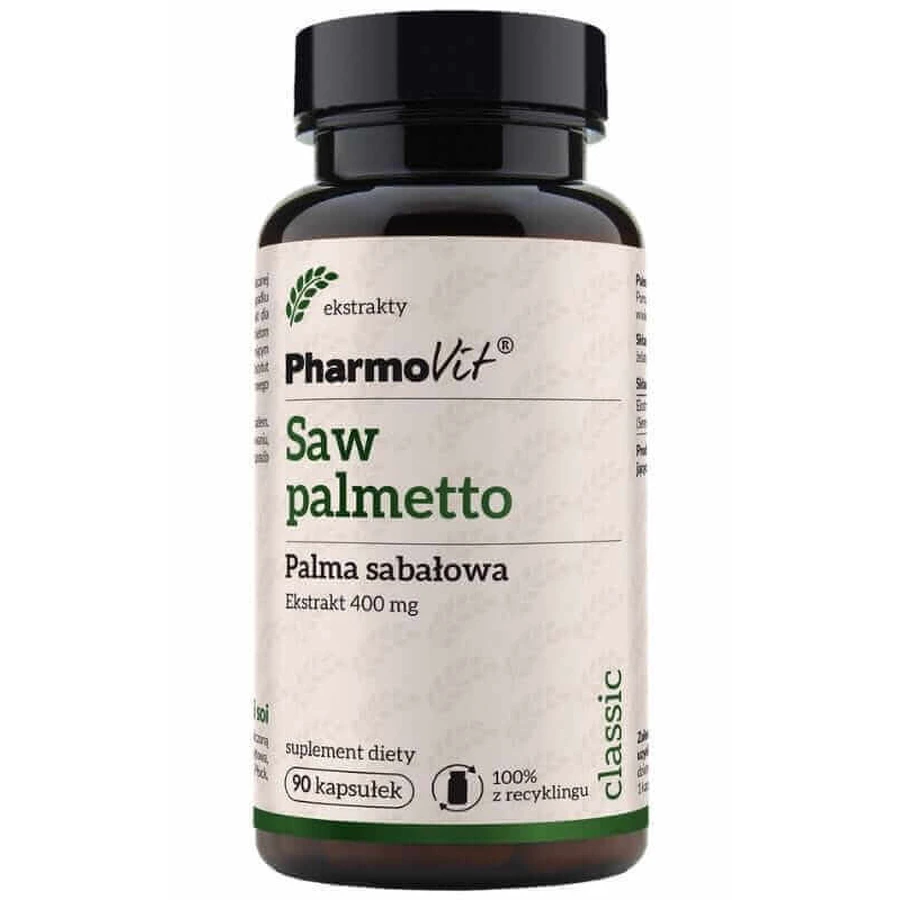 Saw palmetto 4:1 - 90 капсул - Pharmovit Classic saba palm: ціни та характеристики