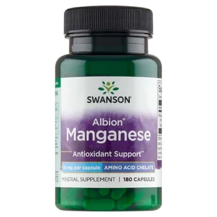 Swanson Albion Manganese chelate, 180 капсул