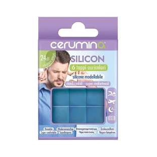 Силіконові беруші Cerumina SILICON, що формуються, 6 штук, Pietrasanta Pharma