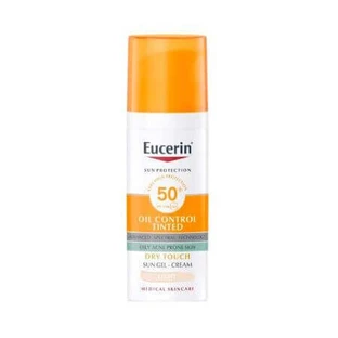Сонцезахисний гель-крем SPF 50+ світлий відтінок, 50 мл, Eucerin