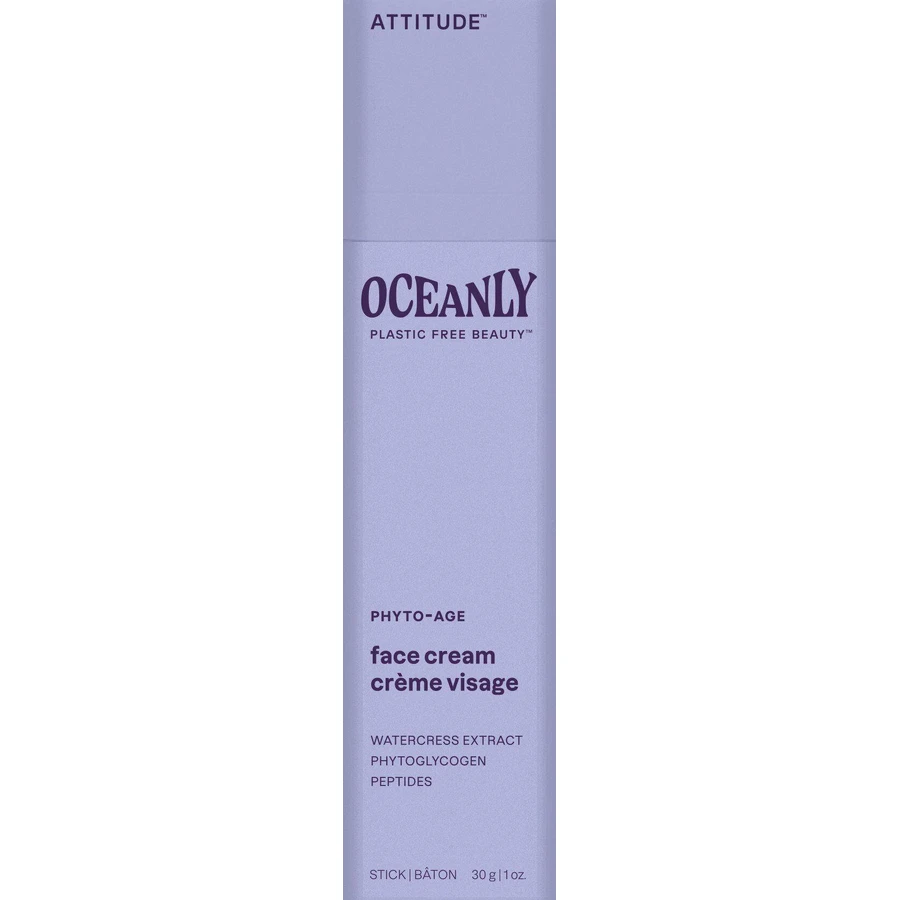 Attitude Oceanly Твердий антивіковий крем з пептидами 30 г: ціни та характеристики