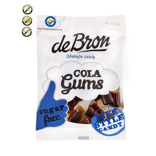 Жевательные конфеты со вкусом колы, 100 г, DeBron