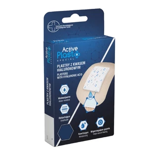 ActivePlast Special, пластыри с гиалуроновой кислотой, способствующие заживлению, 6 шт.