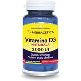 Детрикс Витамин D3 3000 МЕ, 60 капсул, Herbagetica