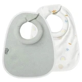 Нагрудники для годування молоком, білі/зелені, 2 шт, Tommee Tippee