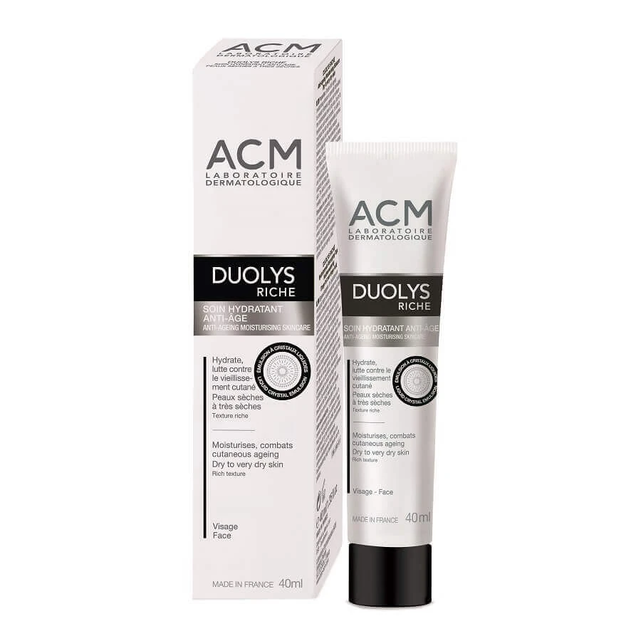 Антивозрастной увлажняющий крем Duolys Riche, 40 мл, Acm: цены и характеристики