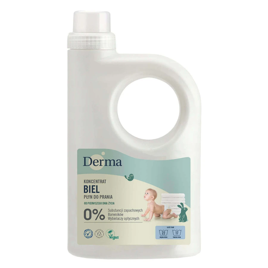 Derma, детское средство для мытья, концентрат, белый, с первого дня жизни, 945 мл: цены и характеристики