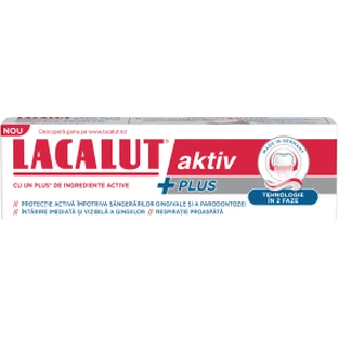 Lacalut Aktiv PLUS, 75 мл