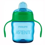 Avent, чашка-капельница с силиконовым мундштуком и ручками, голубая, SCF551/05, после 6 месяцев, 200 мл: цены и характеристики