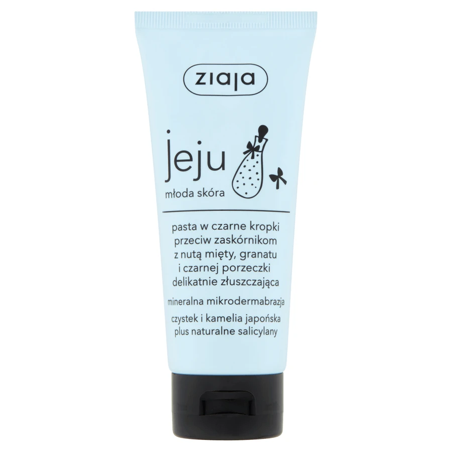 Ziaja Jeju Fashion Паста для шкіри з чорними крапками, 75 мл: ціни та характеристики