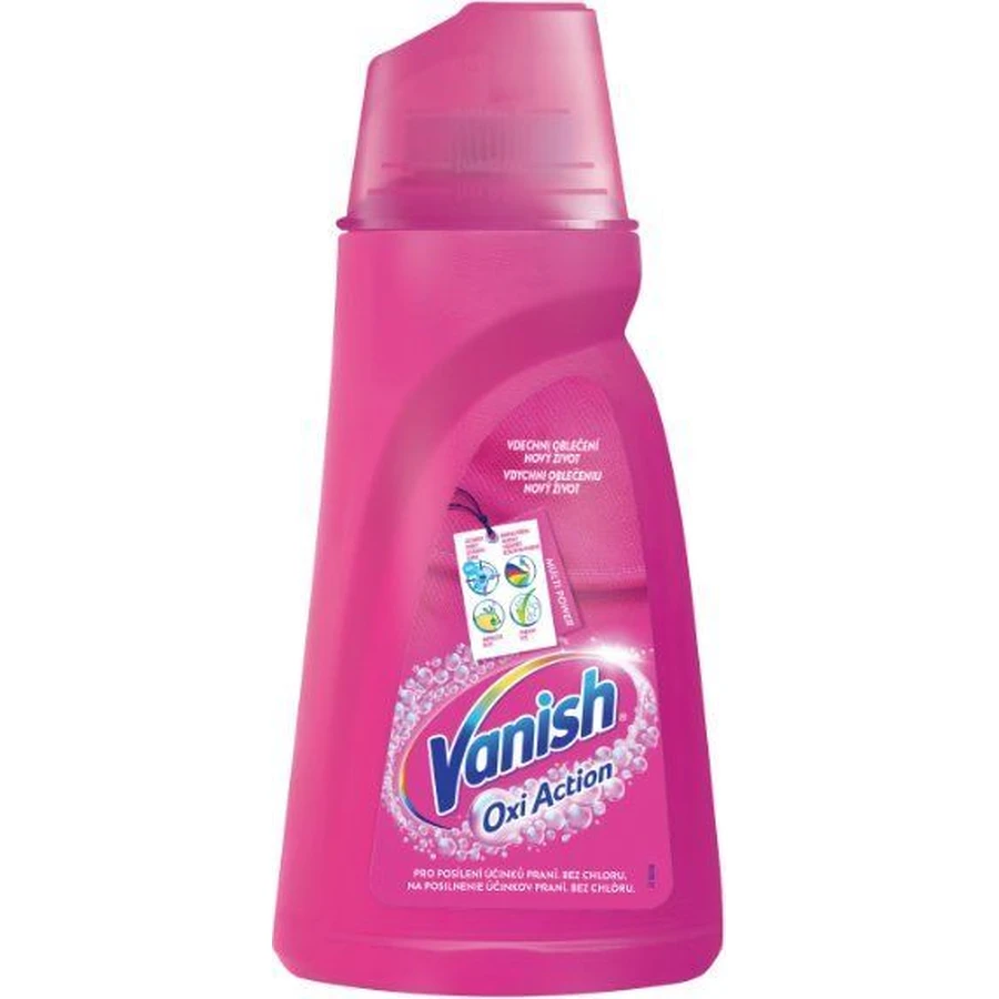 Рідкий очищувач Vanish Oxi Action 1 л: ціни та характеристики