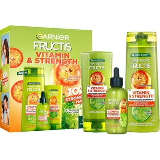 Garnier Fructics Vitamin & Strength подарочный набор 3 шт.