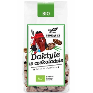 BIO PLANET Фініки в сирому шоколаді BIO 100г