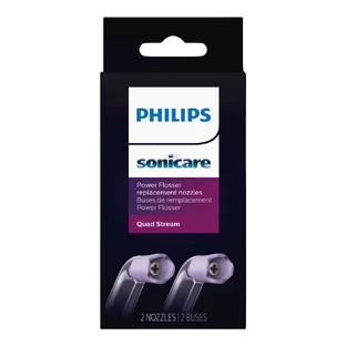 Насадки для ирригатора полости рта Philips Sonicare F3 Quad Stream, 2 штуки, HX3062/00, Philips