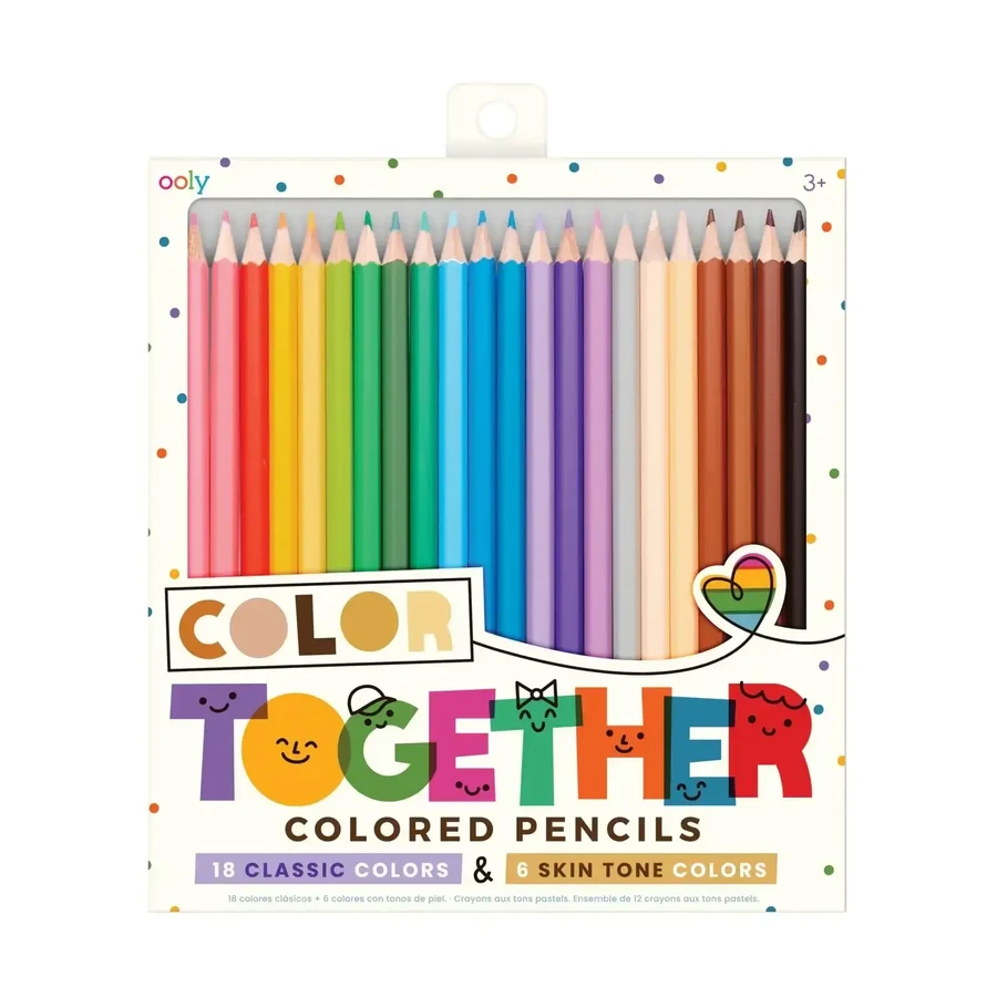 Цветные карандаши Colour Together, 3 года+, 24 шт, Ooly: цены и характеристики