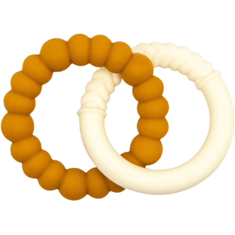 Jellystone Designs Teether Sun, бежевый/оранжевый: цены и характеристики