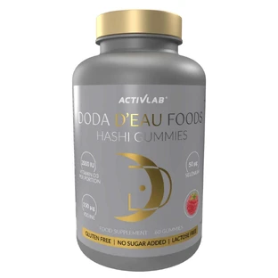 AcivLab Doda D'Eau Foods HashiGummies, лосі, малиновий смак, 60 шт.