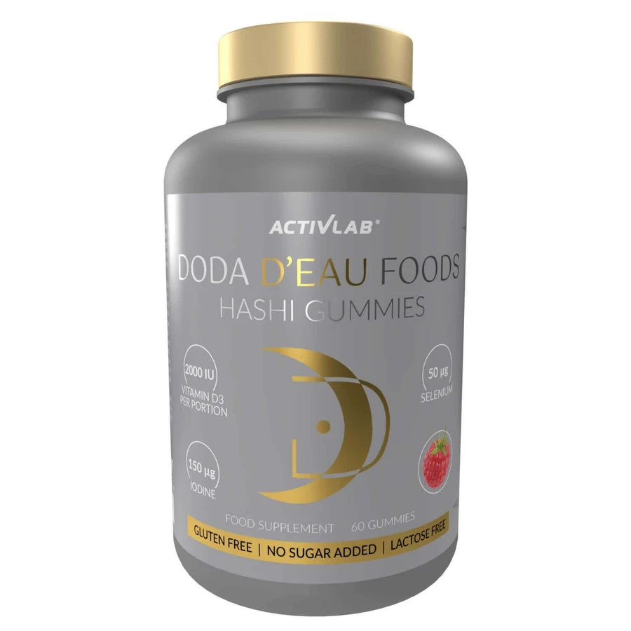 AcivLab Doda D'Eau Foods HashiGummies, лосі, малиновий смак, 60 шт.: ціни та характеристики
