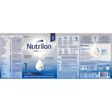 Nutrilon Цезарбіотик™ 1 дитяче молочне харчування з народження 4 х 800 г: ціни та характеристики