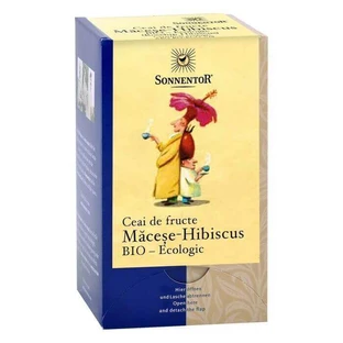 Органический чай с абрикосом и гибискусом, 18 пакетиков, Sonnentor