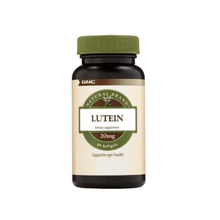 Лютеїн 20 мг Natural Brand (582470), 60 капсул, GNC