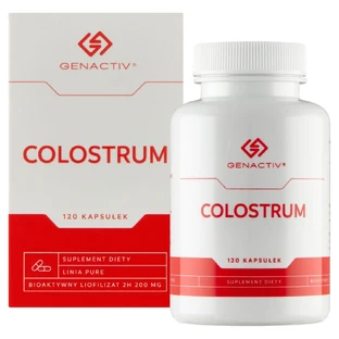 Genactiv Colostrum, 120 капсул