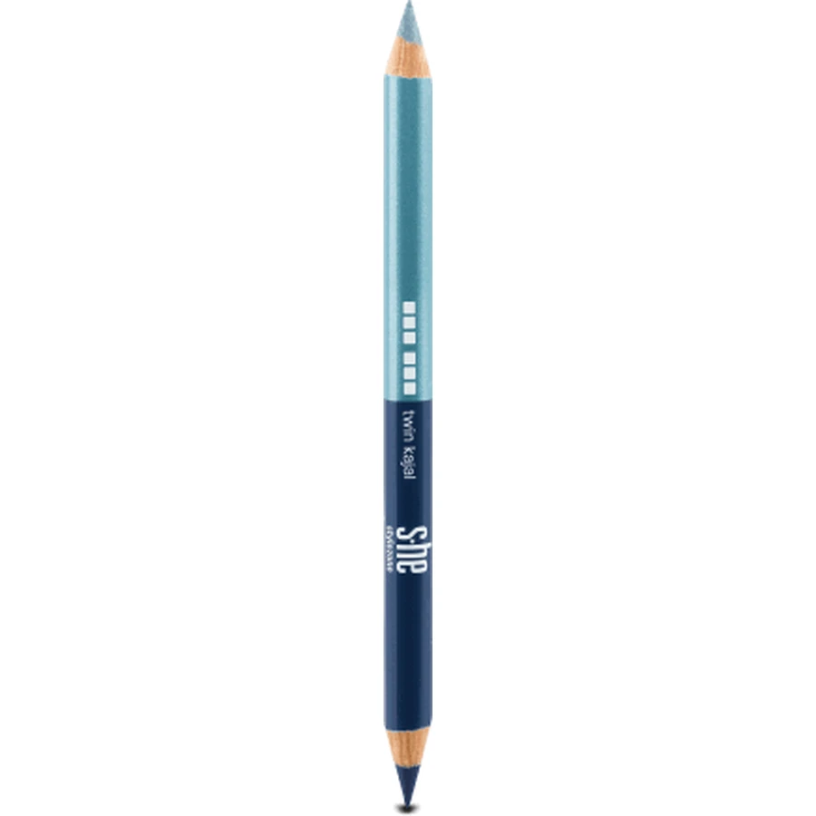 S-he color&style Карандаш для глаз twin kajal 157/003, 2 г: цены и характеристики