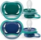 Philips Avent Ultra air neutral пустышка 6-18м мальчик голубая 2 шт