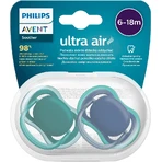 Philips Avent Ultra air neutral пустышка 6-18м мальчик голубая 2 шт: цены и характеристики