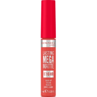 Rimmel London Lasting Mega Matte Liquid Жидкая помада N.600 CORAL SASS, 1 шт.