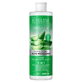Eveline Cosmetics Органічний зволожуючий міцелярний засіб для вмивання з алое вера, 400 мл